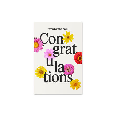 Congratulations Greeting Card