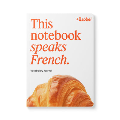 Vocabulary Notebook for French Learners