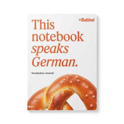 Vocabulary Notebook for German Learners