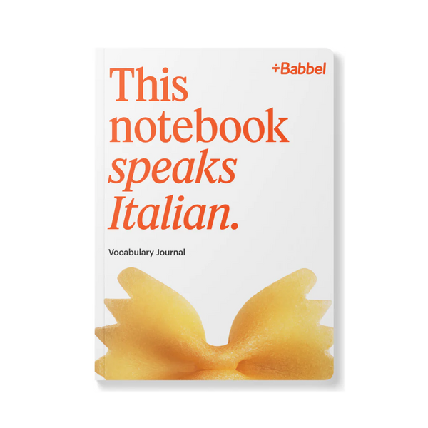 Vocabulary Notebook for Italian